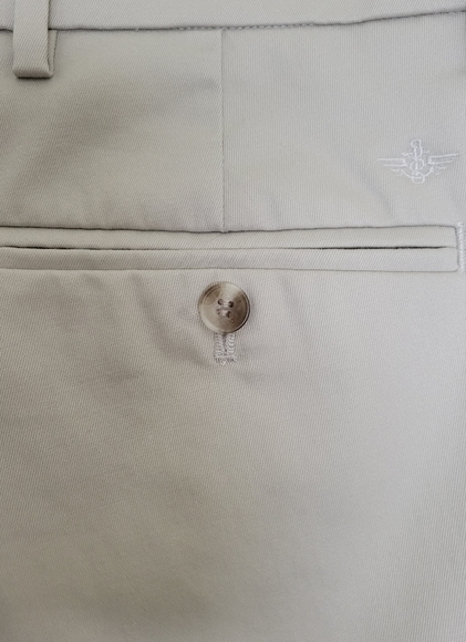 Dockers Slim-Fit flex comfort men khaki casual chino dress pants W36 X L32 - Picture 5 of 12